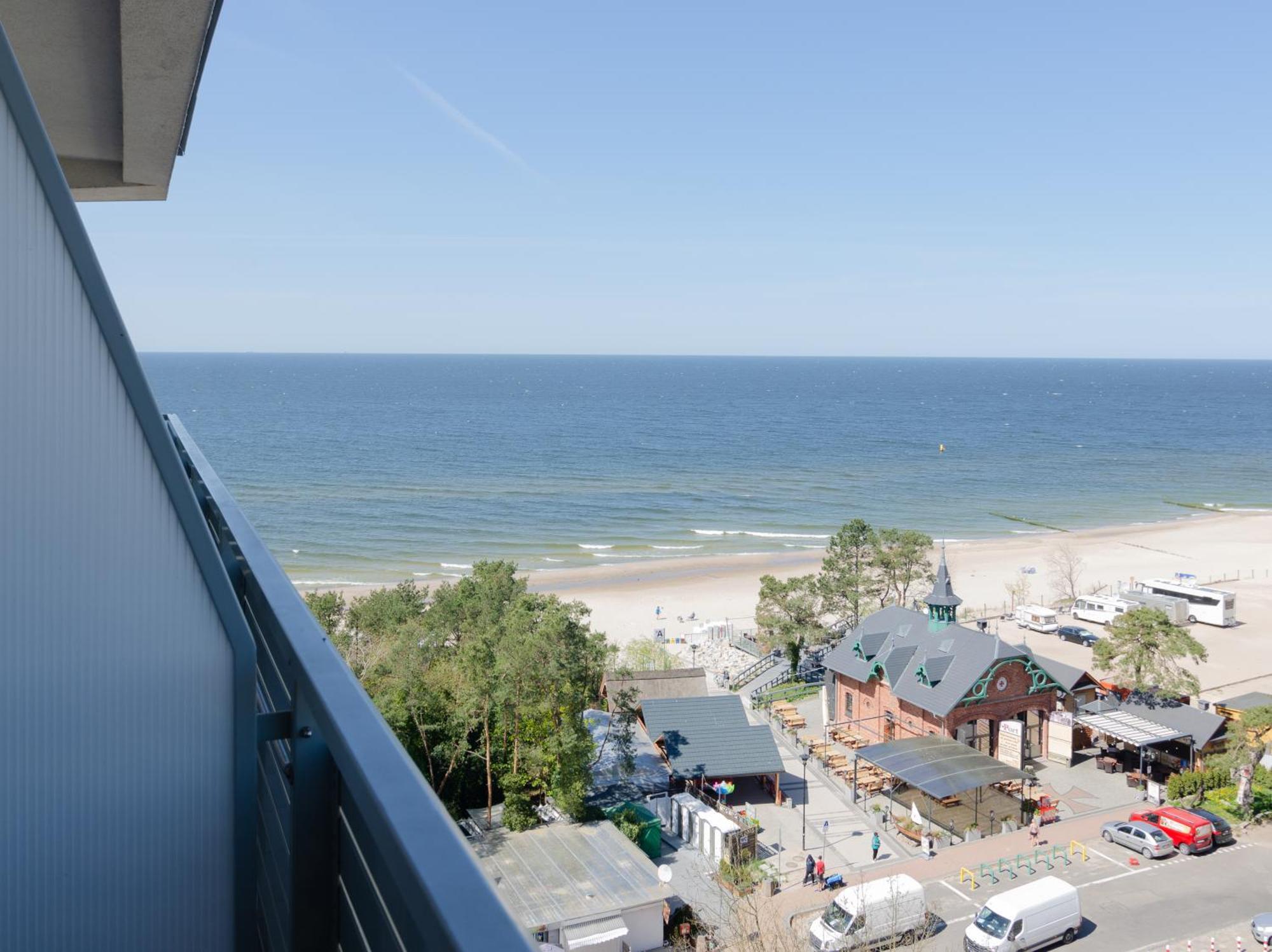 Holiday Home Slavia New 601 Z Balkonem Przy Plazy Miedzyzdroje Eksteriør bilde